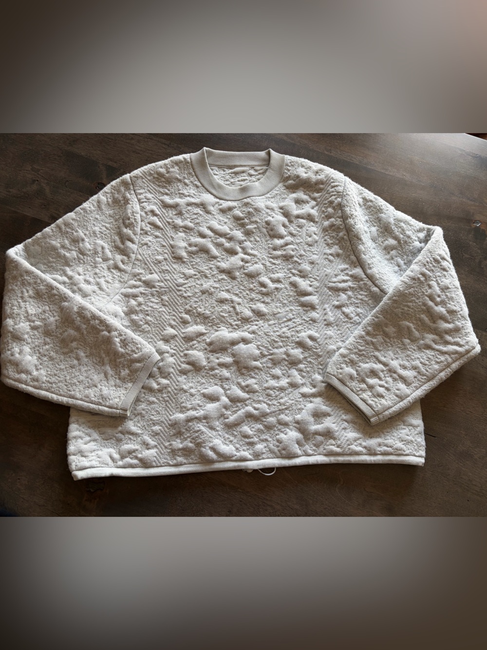 Lululemon  Jacquard Multi-Texture Crew Neck Sweater